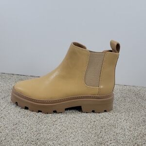 Madewell Paulette Sand Chelsea Boots Sz 6